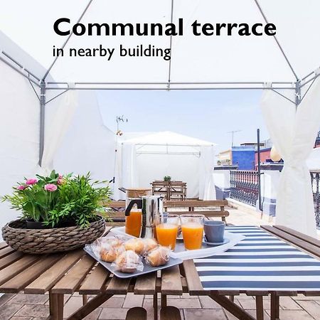 Hostly Acetres 1A Loft In City Center, Comunal Terrace, Fibre,Parking Optional Sevilla Buitenkant foto